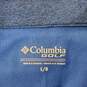 NWT Columbia MN's Half Zip Heather Blue Explorer Vest Size L image number 3