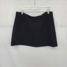 Zara Black Mini Skirt WM Size XL NWT alternative image