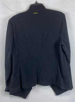 NWT Michael Kors Womens Black Long Sleeve Open Front Blazer Jacket Size Large alternative image