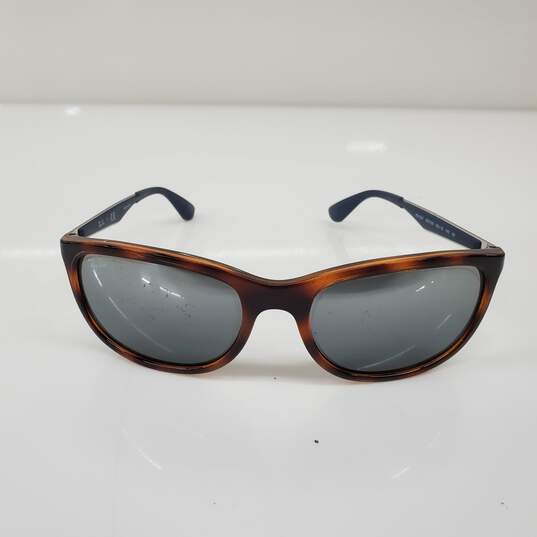 Ray-Ban Brown Tortoiseshell/Blue Lightweight Frame Sunglasses RB4267 image number 1