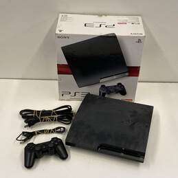 Sony Playstation 3 slim 120GB CECH-2001A console - matte black