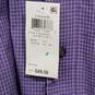 Club Room Purple Button Up Shirt Men's Size 34/35 image number 5