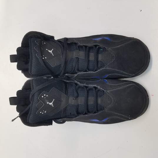 Nike Air Jordan 7 Ture Flight GS Basketball Sneakers 343795-042 Size 7Y Black, Blue image number 3