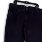 Mens Blue Denim Dark Wash Stretch Pockets Straight Leg Jeans Size 36x34 image number 3