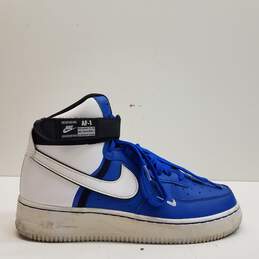 Nike Air CI2164-400 Force 1 High LV8 2 Game Royal Sneakers Size 7Y Women's Size 8.5