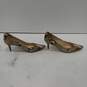 Women's Snakeskin Pump Heels Size 6.5B image number 4