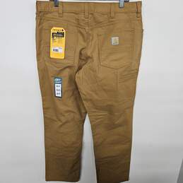 Carhartt Tan Relaxed Fit Work Pants alternative image