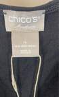Chico's Black Tank Top - Size 4 NWT image number 2