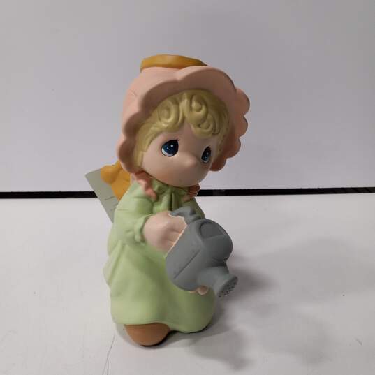 Precious Moments Watering Can Angel Figurine image number 1