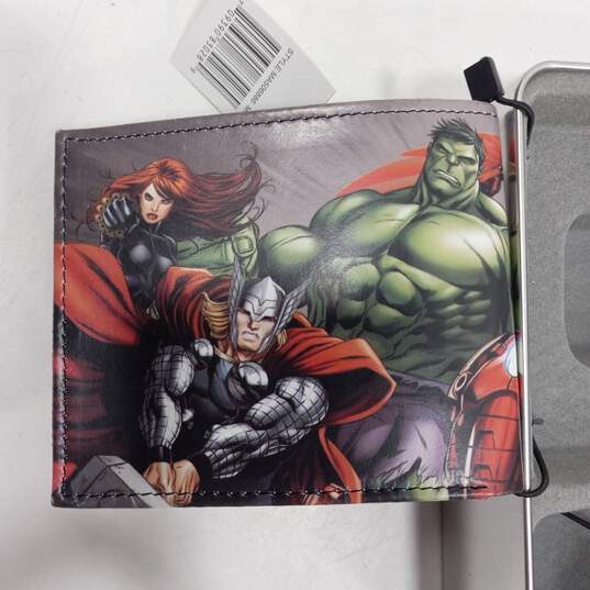 Avengers Wallet  and Belt Buckle W/Box image number 3