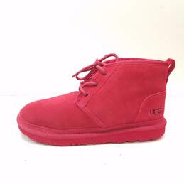 UGG Neumel Shearling Boots Samba Red 6