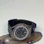 Designer Swatch Silver-Tone Blue Adjustable Strap Analog Wristwatch image number 2