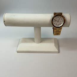 Designer Michael Kors MK-5223 Runway Gold-Tone Chronograph Analog Watch