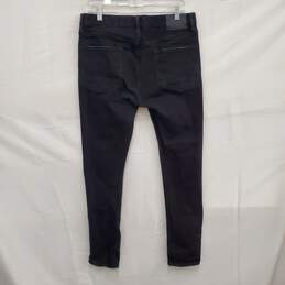 ALL Saints MN's Cotton Polyester Black Jeans Size 32 x 30 alternative image
