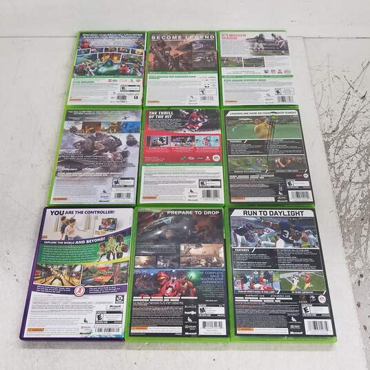 Lot of 9 Xbox 360 Video Games #5 image number 2