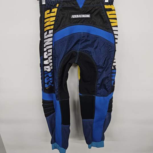 Blue Mesh Racing Pants image number 2