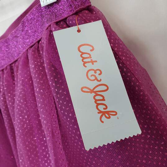 Cat & Jack Purple Sparkle Ballerina Tutu Skirt Girls XL (14/16) NWT image number 2