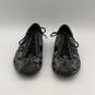 Womens Katelyn Black Gray Signature Print Lace-Up Sneaker Shoes Size 7 image number 1