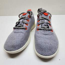Allbirds Gray Merino Wool Lace Up Running Sneakers Size 8 alternative image