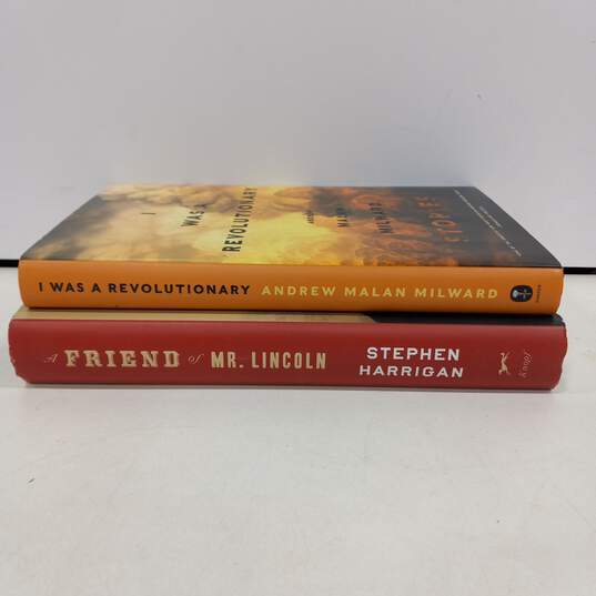 Pair Of Assorted Books " I was a revolutionary " & " A friend of Mr. Lincoln image number 1