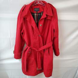 VTG Red Pendleton Trench Coat in Size XXL