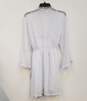Womens White Purple Polka Dot Nightgown With Cami Top Sleepwear Set Size XS image number 2
