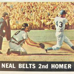 1960 Charlie Neal Topps #386 Chicago White Sox alternative image