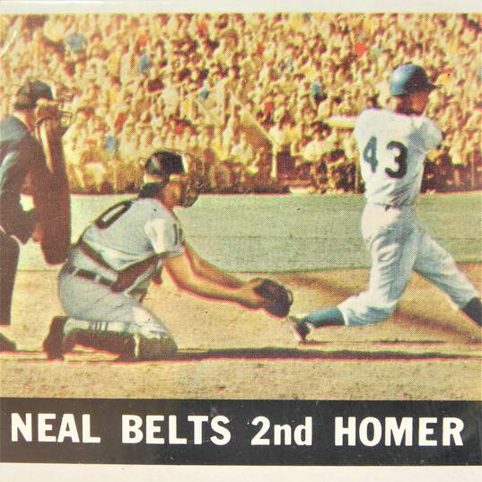 1960 Charlie Neal Topps #386 Chicago White Sox image number 2