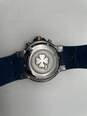 Womens Blue Water Resistant Swiss Movement Chronograph Wristwatch 116g image number 2