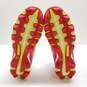 Nike Alpha Menace Pro Mid Cleats White Red 9.5 image number 6