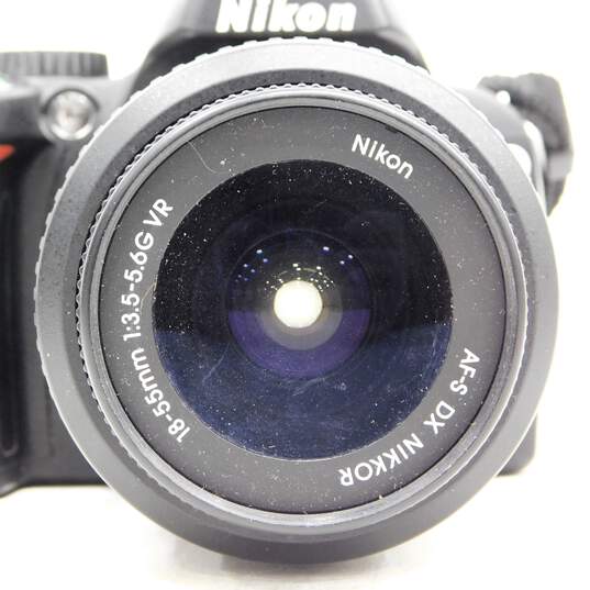 Nikon D60 DSLR Digital Camera W/ 18-55mm Lens Battery & Charger image number 11
