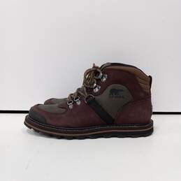 Sorel1808001255 Men's Brown Suede Hiking Boot Size 8 alternative image