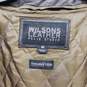 Wilson Leather Bomber Style Brown Leather Jacket Size Medium image number 4