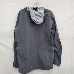 Arc' Teryx MN's 100 % Nylon Gore-Tex Beta Full Zipper & Hooded Gray Jacket Size M alternative image