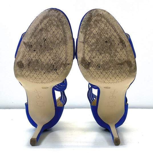 Jessica Simpson Jivero Blue Strappy Heels Size 8.5 image number 5