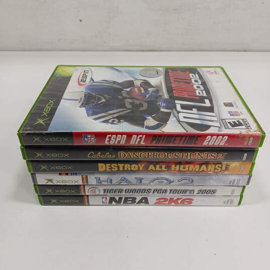 Lot of 6 Assorted Original Xbox Games image number 1