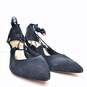 Women's Schutz Suede Lace Up Pointed Toe Wedges, Size 9.5 image number 3