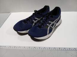 Men's Blue/White Gel Contend 5 Running Shoes Size 10