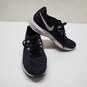 Nike Men's Air Zoom Winflo 4 Running Shoe Black/White/Dark Grey Sz 8 image number 1