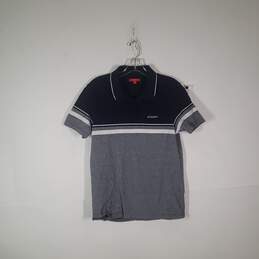 Mens Regular Fit Short Sleeve Collared Polo Shirt Size Medium