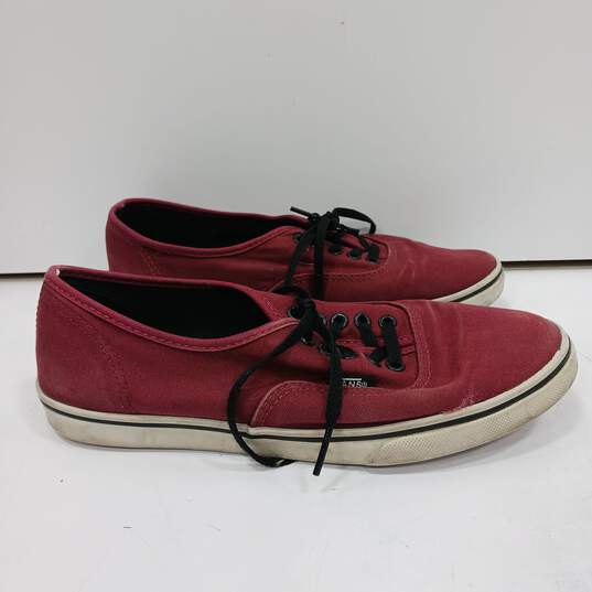 Off The Wall Unisex Maroon Shoes Size Men 5.5 Women 7 image number 3