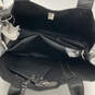NWT Womens Leather Blue Black Inner Pocket Detachable Strap Crossbody Bag image number 5