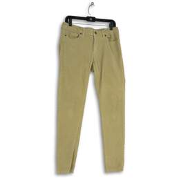 Patagonia Womens Beige Corduroy Ribbed 5-Pocket Design Ankle Jeans Size 30
