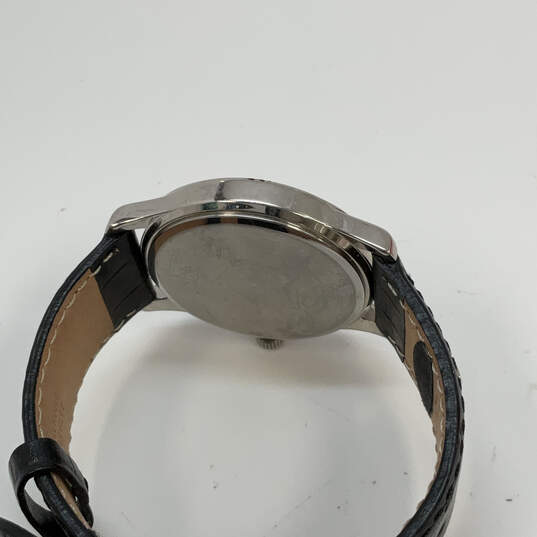 Designer Bulova C8341108 Silver-Tone Stainless Steel Analog Wristwatch image number 4
