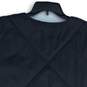 Socialite Mens Black Sleeveless Collarless Full-Zip Puffer Vest Size L/XL image number 4