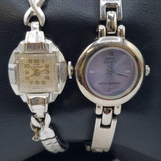 Vintage Seiko, Timex Plus brands Unique Design Lady's Quartz Watch Bundle image number 3