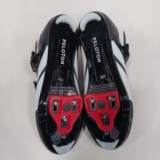 Peloton Men's Black Cycling Shoes Bike Size 10 image number 6