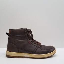 Levi's Shoes Leather Lace Up Sneakers Brown 9