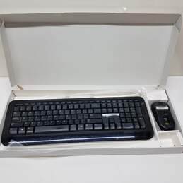Microsoft wireless desktop keyboard 800 mouse with USB transceiver