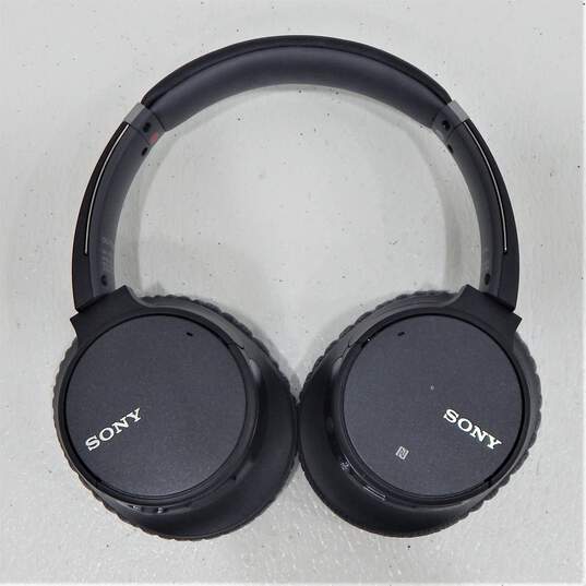 Sony WH-CH700N Wireless Over-Ear Headphones - Black image number 2